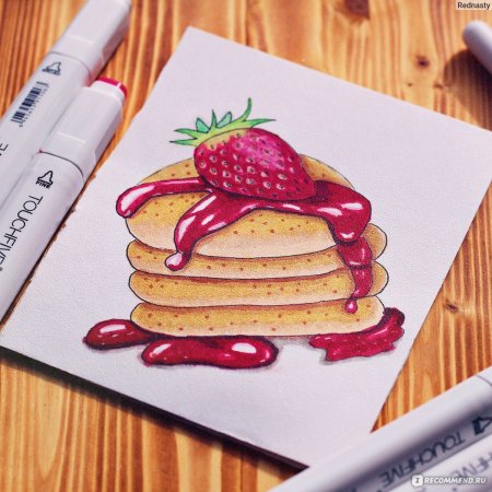 Рисунки фломастерами Touch