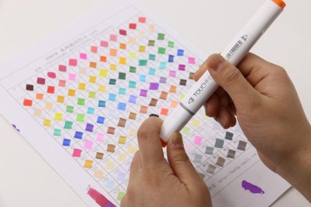 Рисунки маркерами TOUCHFIVE