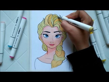 Рисование маркерами для начинающих лёгкие