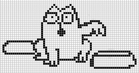 Рисунки по клеткам