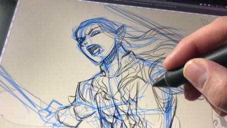 Планшет для рисования аниме