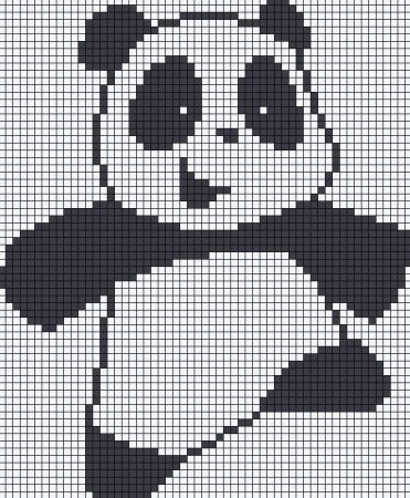 Японские кроссворды Панда