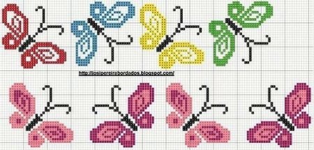 Вышивание крестиком схемы лёгкие