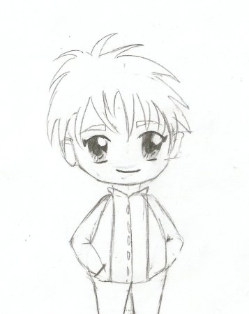 Наруто для срисовки Наруто