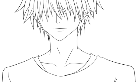 Наруто для срисовки лёгко