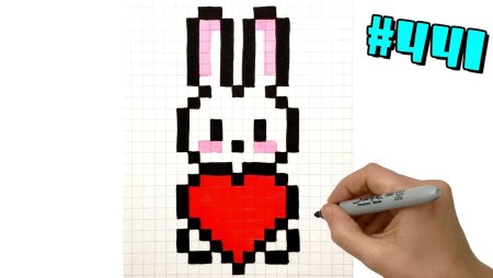 Рисунки по клеточкам Дева