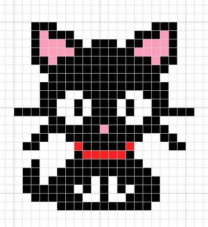 Pixel Art Cat