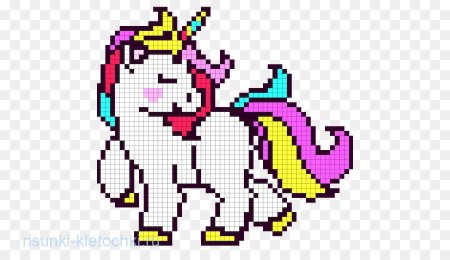 Единорожка пиксели