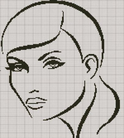 Контурное Вышивание