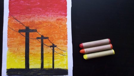 Бумага для рисования масляной пастелью