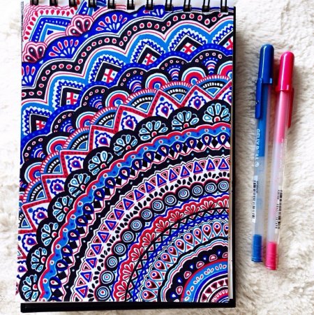 Рисунки фломастерами