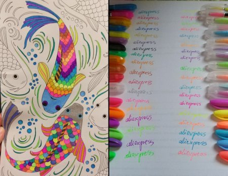 Рисование цветными ручками для начинающих