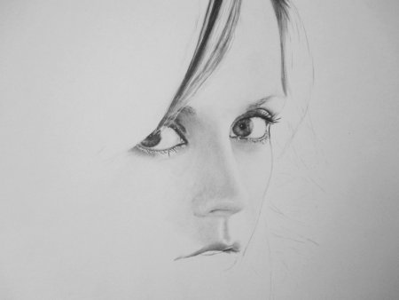 Портрет рисунок карандашом