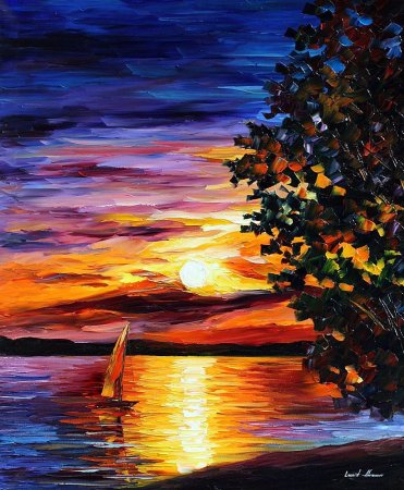 Acrylic Landscape Painting картины