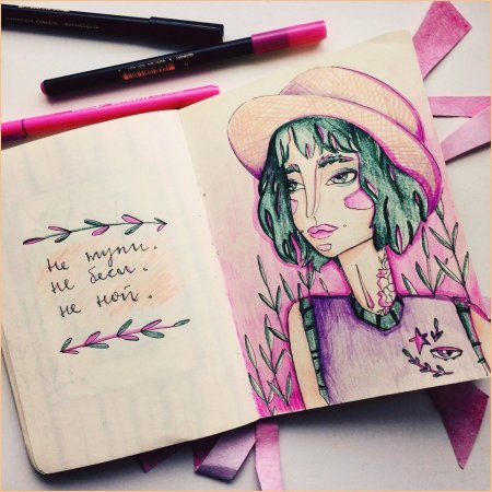 Рисунки для скетчбука лёгкие