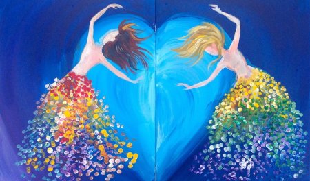 Рисунки акрилом