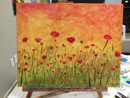 Лёгкие рисунки на холсте для начинающих