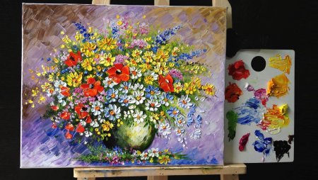 Рисование на холсте для начинающих