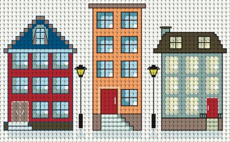 Дом по клеточкам