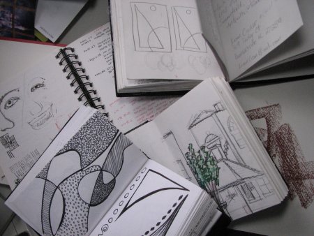 Маленькие рисунки для скейч бука