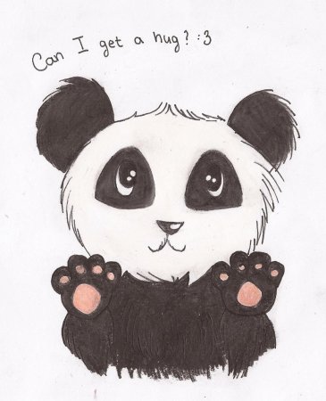 Милые красивые панды легкие