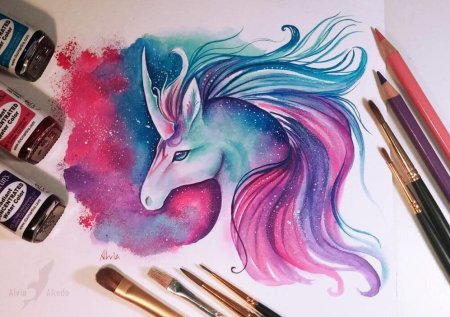 Легкие рисунки очень яркие