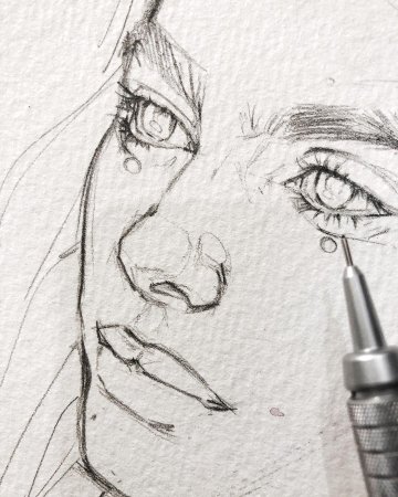 Рисунки в тетрадке в линейку