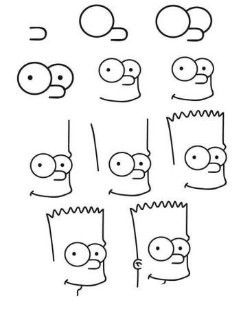 Простые рисунки для срисовки