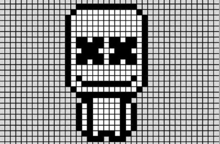 Рисунки по клеткам лёгкие