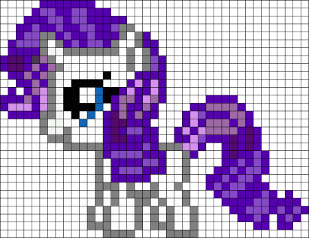 Рисунок по клеточкам в тетради легкие для 10 лет легкие и красивые пони