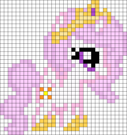 Пони по клеточкам