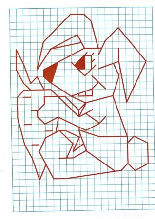 Рисунки по клеточкам