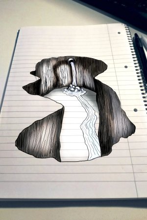 3d рисунки карандашом