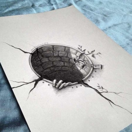 Объемные рисунки