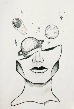 Лицо для срисовки