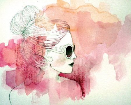 Нарисовать девушку карандашом