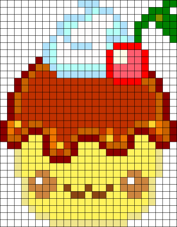 Рисунки по клеточкам ед