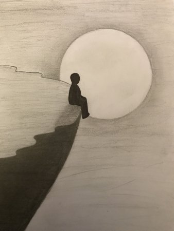 Рисунки карандашом грустные глаза