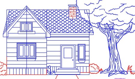 Как рисовать дома
