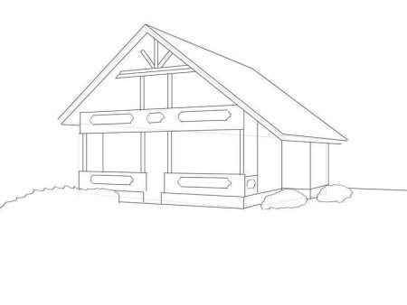 Домик для срисовывания