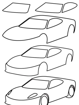 BMW m5 рисоваться