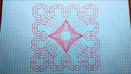 Узоры по клеточкам