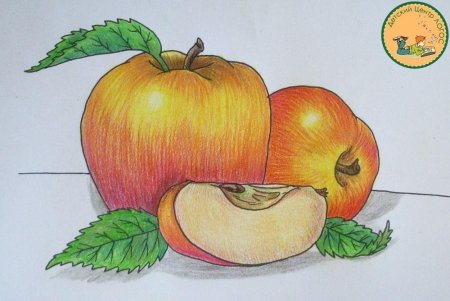 Рисование фруктов
