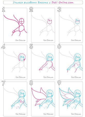 Фея рисунок