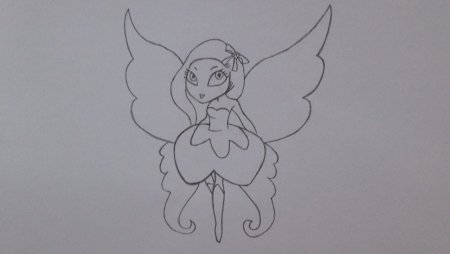 Картинки для срисовки феи