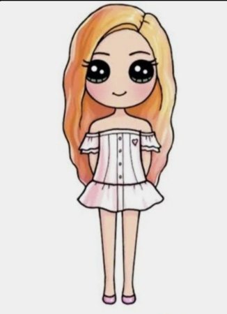 Милые девочки для срисовки