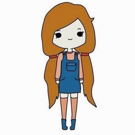 Рисунки для девочек легкие