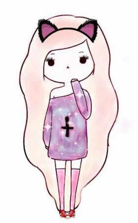 Рисунки для срисовки легкие для девочек