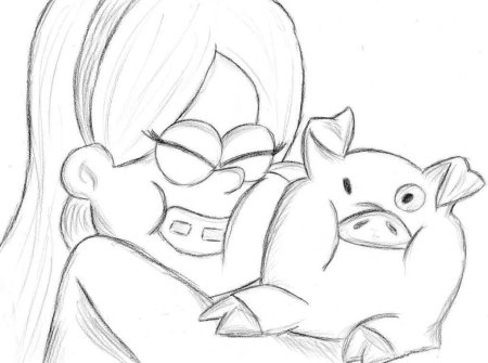 Прикольные рисунки карандашом легкие