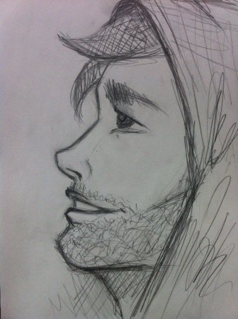 Скетчи карандашом простые